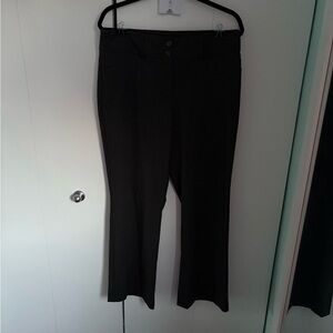 Alfani Black Boot-Cut Dress Pants